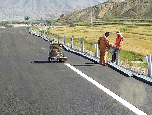 道路标线施工